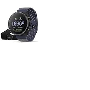 SUUNTO Vertical Montre Connectée Sport Homme, 95+ Sports, Tracker d'Activités GPS, Smartwatch Intelligent Soins de Santé 24/7, Cardiofréquencemètre, Altimètre, Baromètre, Chargement Solaire Optionnel