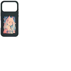 Anime Waifu Mignon Manga Chat Fille Mignon r&eacute;tro Japonais Coque pour iPhone 17 Pro