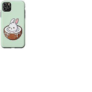 Lapin Mignon en Coco Tropical Coque pour iPhone 11 Pro Max