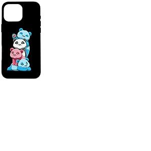 Panda LGBTQ Mignon Panda Arc-en-Ciel Coque pour iPhone 16 Pro Max