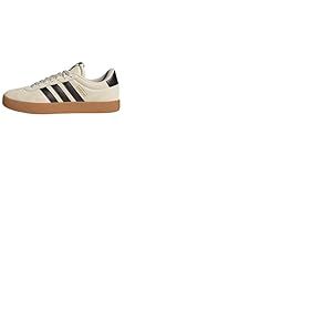adidas Homme VL Court 3.0 Shoes Chaussures, Noyau en Aluminium Noir doré métallisé, 35.5 EU