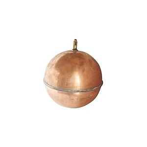SOMATHERM FOR YOU, Boule flotteur 150 mm pour robinet &agrave; levier - Id&eacute;ale pour un fonctionnement optimal, en cuivre orange/cuivr&eacute;, diam&egrave;tre 150 mm, compatible avec divers syst&egrave;mes