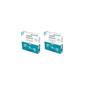 NUTRIGÉE - Digest Haleine - Combat & Neutralise La Mauvaise Haleine - Neutralise Les Mauvaises Odeurs Buccales, Facilite La Digestion - 1 à 3 Prises/Jour - Lot de 2 x 14 Comprimés - Fabriqué en France