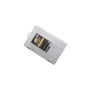 PLANO ProLatch 3600 StowAway Boîte de rangement horizontale en plastique avec séparateurs amovibles, plateau de pêche pour appâts moulés, appâts souples et hameçons, matériel de pêche