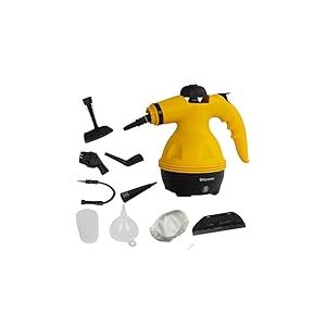 BEHOME Nettoyeur Vaporisateur &agrave; Main 9 Accessoires inclus, Nettoyant, st&eacute;rilise nettoie et d&eacute;graisse, Nettoyeur &agrave; main pour canap&eacute;, vitre, maison et tissus