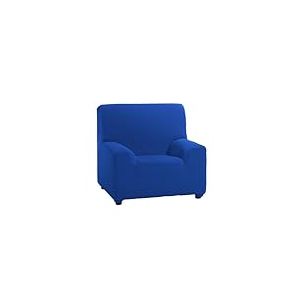 ECOMMERC3 | Housse de canap&eacute; &eacute;lastique et Extra Douce pour canap&eacute; 1 Place 70 &agrave; 110 cm - Housse de canap&eacute; r&eacute;glable, Couleur Bleu &eacute;lectrique - 100% fabriqu&eacute;e en Espagne