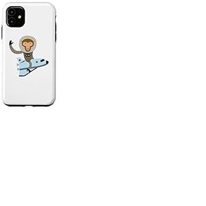 Imprim&eacute; Singe de l'espace de Dessin anim&eacute; Coque pour iPhone 11