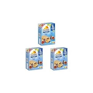 Gerbl&eacute; Biscuit Fourr&eacute; &agrave; la Figue Sans Sucres Ajout&eacute;s &ndash; Biscuits Gourmands Individuels, Sans Huile de Palme, 180g (10 pochons) (Lot de 3)