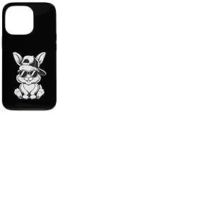 Cool Bunny Fun Hip Hop Swag Coque pour iPhone 13 Pro