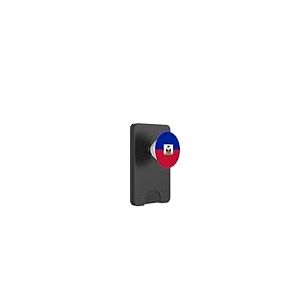 Drapeau haïtien Haïti PopSockets PopWallet pour MagSafe
