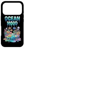 Humeur Oc&eacute;anique Color&eacute;e R&eacute;cif Corallien Vie sous-Marine Coque pour iPhone 17 Pro