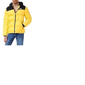 Schott NYC Mixte Doudoune, Classique, Nylon, Jaune, XS