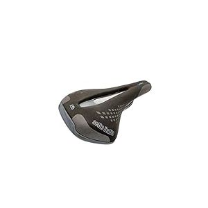 Selle Italia Lady Path Gel Flow - Selle V&eacute;lo Femme, Gel Confortable, Id&eacute;ale E-Bike et Trajets Quotidiens - Noir