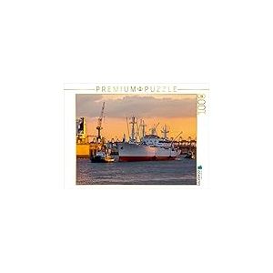 CALVENDO Puzzle Cap San Diego Entrant dans Le Port 1000 Pieces 64 x 48 cm from Tobias Meslien