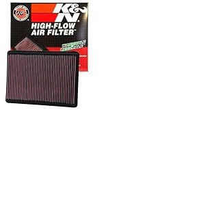 K&N Filtre &agrave; air de remplacement compatible avec Jeep Liberty 2001-2007 / Grand Cherokee (33-2233)