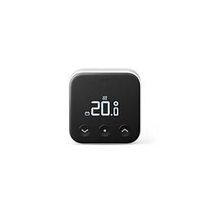 tado° Smart Thermostat X, produit supplémentaire comme thermostat câblé, gestion via une application et une enceinte connectée (Alexa, Siri, Google Assistant), pas compatible avec tado° V3+