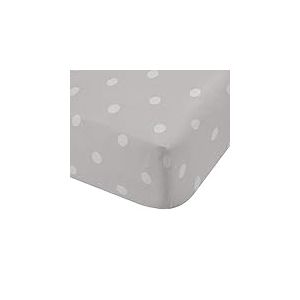 Catherine Lansfield Grey Drap Housse avec Coins 140 x 200 cm
