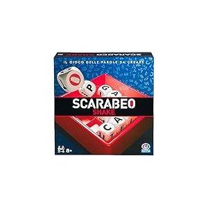 Scarabeo Shake di Editrice Giochi, il Gioco Delle Parole da creare, giochi da Viaggio, Gioco da tavolo per adulti e Bambini dagli 8 Anni in su