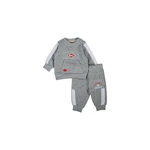 Lee Cooper, Ensemble 2 Pi&egrave;ces, Sweater + Jogging, B&eacute;b&eacute;s, (0 &agrave; 24 Mois), Mixte, Gar&ccedil;on, Fille, Doux, Mignon, Chaud, Sweat Shirt + Pantalon, Mod&egrave;le GLC2540 JOG BB S2-6M, GRIS