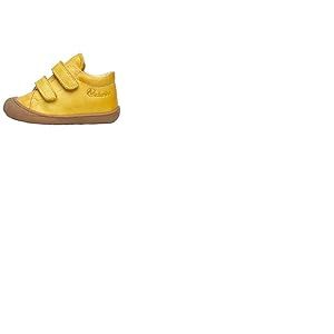 Naturino Chaussures Premiers Pas en Cuir, Jaune 19