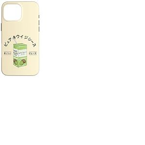 Kiwi Jus de Fruits Japonais Japonais Kanji gar&ccedil;ons Filles Enfants Coque pour iPhone 16 Pro Max