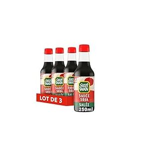 SUZI WAN Sauce Soja 250ml - Lot de 3
