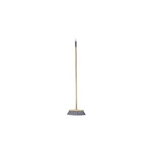 VIGAR Balai Basic Bamboo Print avec Manche en Acier ? Gris ? PP ? 38 x 8 x 13,7 cm