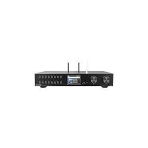 Telestar TOP 500 - Tuner Hi-Fi (43 cm de large, radio Internet-DAB plus , fonction &eacute;metteur-r&eacute;ception Bluetooth, enregistrement USB, services de streaming) - Noir