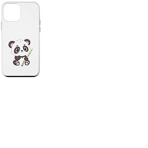 Adorable Panda Tenant du Bambou – Animal drôle Coque pour iPhone 12 Mini