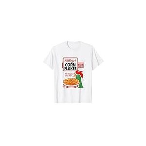 Kellogg's Corn Flakes Bo&icirc;te &agrave; c&eacute;r&eacute;ales pour petit d&eacute;jeuner Art 1983 T-Shirt