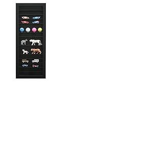Deknudt Frames S67RZ2 Cadre Photo avec Vitrine de Présentation Bois Noir 25 x 70 cm