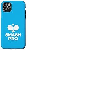 Graphique Audacieux de ping-Pong Smash Pro - Ic&ocirc;ne de Sport Minimaliste Propre Coque pour iPhone 11 Pro Max