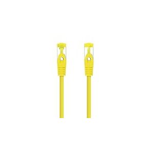 Câble réseau LSZH Cat. 6 A S/FTP AWG 26, 0,5 m, idéal pour les connexions haut débit et les réseaux de données.