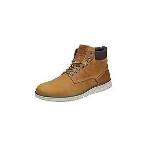 JACK & JONES Bottines Jfwtubar Leather Honey Sn pour homme, miel, 44 EU