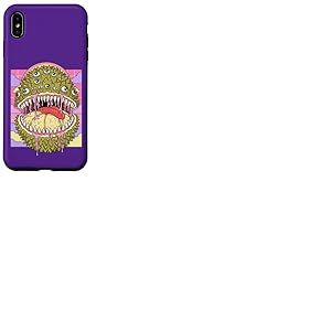 Weirdcore Oculaires esth&eacute;tiques Kawaii Durian Coque pour iPhone XS Max