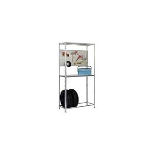 Simon Rack &Eacute;tag&egrave;re pour pneus, support de pneus, comprend panneau outil avec accessoires, 2000 x 1200 x 400 mm, &eacute;tag&egrave;re pour 6 pneus, galvanis&eacute;e - Simonauto