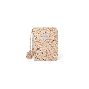 Suavinex, Protège Carnet de Santé Bébé, Pochette Documents, Étui pour Ranger et Organiser, Carnet Maternité, Fermeture Éclair, Résistant à l'Eau, Cadeau Nouveau-né, Poches Intérieures, Coton, Fleurs