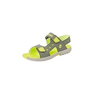 Timberland Unisex Kid's Moss Jump 2 Strap Sandals (Youth), vert foncé, 31 EU