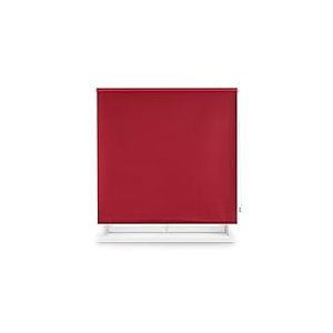 Decorblind Store Enrouleur occultant Thermique, Dimensions 100 x 230 cm, Tissu 97 x 225 cm - Uni Bordeaux, Facile à Installer au Mur ou au Plafond