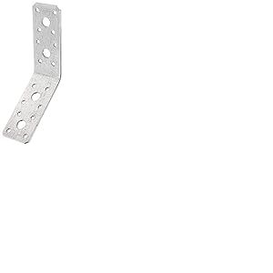 Alberts 335557 &Eacute;querre d'assemblage | coud&eacute;e &agrave; 135&deg; | galvanis&eacute;e Sendzimir | 90 x 90 x 40 mm