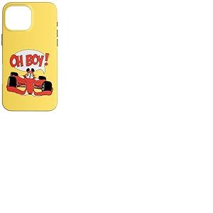 Disney Mickey Mouse Racing Team "Oh Boy!" Race Car Driver Coque pour iPhone 16 Pro Max