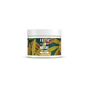 Faith In Nature, Masque Capillaire Naturel Karit&eacute; & Argan Faith In Nature, Nourissant, Vegan & Cruelty Free, Sans Parab&egrave;nes & SLES, Pour Cheveux Secs &agrave; Tr&egrave;s Secs, 300ml