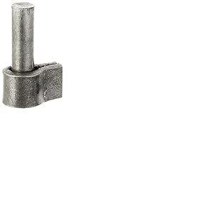 Alberts 852337 Gond | &agrave; souder | acier | cote axe &Oslash; 16 mm | taille 30 x 68 mm | kit de 10