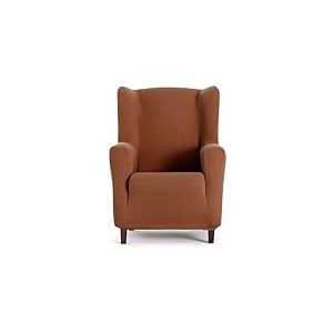 Eysa Housse de Fauteuil bi-élastique pour bergère Couleur Orange Design Harlem