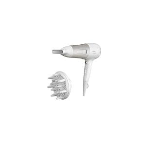 Calor Powerline sèche-cheveux, Technologie Booster ionique pour la brillance, Thermo Control, 6 réglages vitesse/température, Concentrateur, Diffuseur CV5930C0