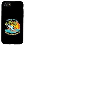 Shark Lover Guess What - Je suis Juste là pour Les Requins Coque pour iPhone SE (2020) / 7/8