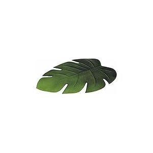 Napperon de Table rectangulaire en Forme de Feuille - Napperon de Table pour Protection de Surface, Lavable, 38 x 48 cm, Vert