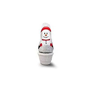 NOOR Housse de Protection hivernale en Non-tissé Motif Bonhomme de Neige l 130 x H 160 cm I Housse de Protection Contre Le Gel pour Plantes I Protection d'hiver pour Plantes Hivernales I Toison