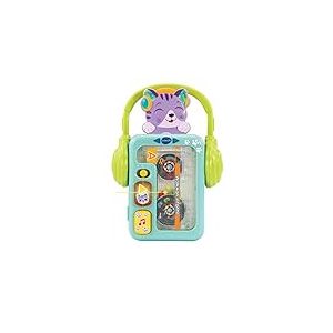 VTech - Walkman pour enfants Découvrez la musique, cassette interactive pour s'initier au monde de la musique, jouet pour bébés à partir de 9 mois, version ESP
