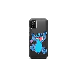 ERT GROUP Coque de téléphone Portable pour Samsung A02S Original et sous Licence Officielle Disney Motif Stitch 020 Parfaitement adapté à la Forme du téléphone Portable, partiel imprimé